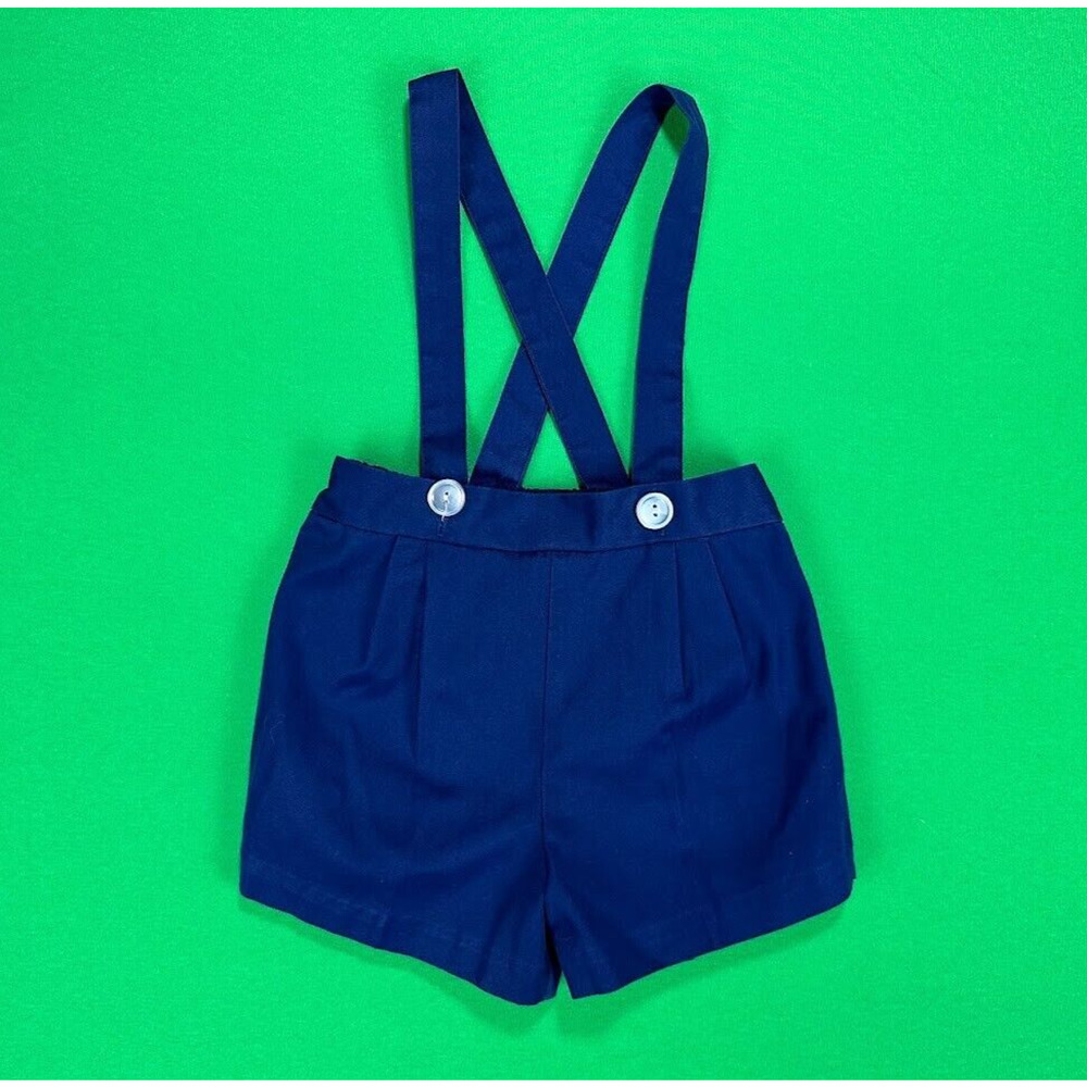 Kids Navy Blue Overalls